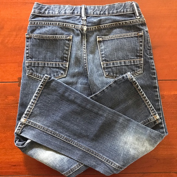GAP Kids 1969 - Boot Fit Jeans - Dark Wash Denim - Kids Size 12 Regular - Picture 4 of 8
